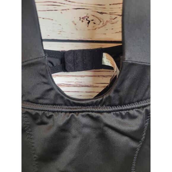 Dr. Robert Rey Shapewear Bodysuit Instant Shape Black Women's 36B Plunge - Picture 7 of 11